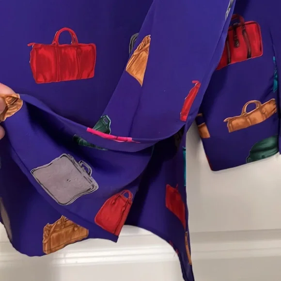 Handbag Print Blouse 👜👚 - Picture 3 of 5